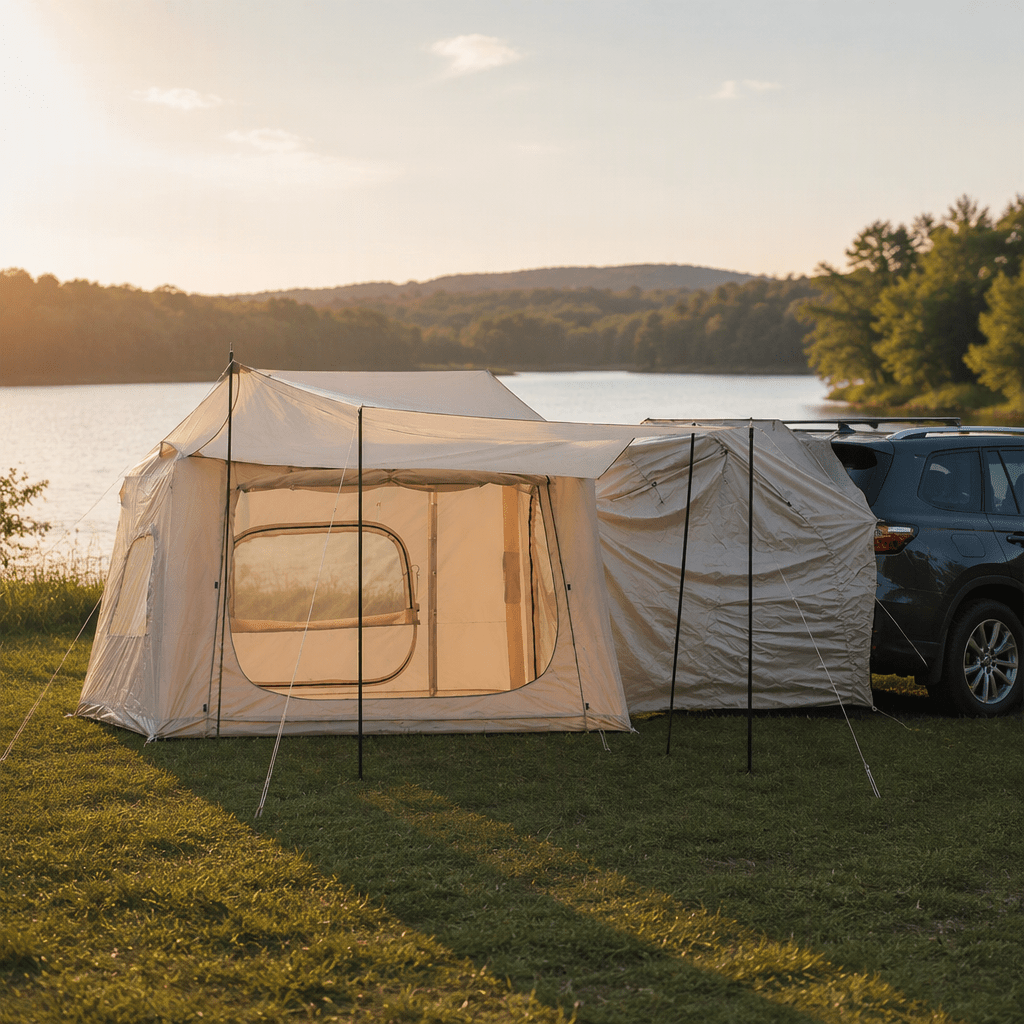 Inflatable Tailgate Tent with Stove Jack - Bestyle Camping Store