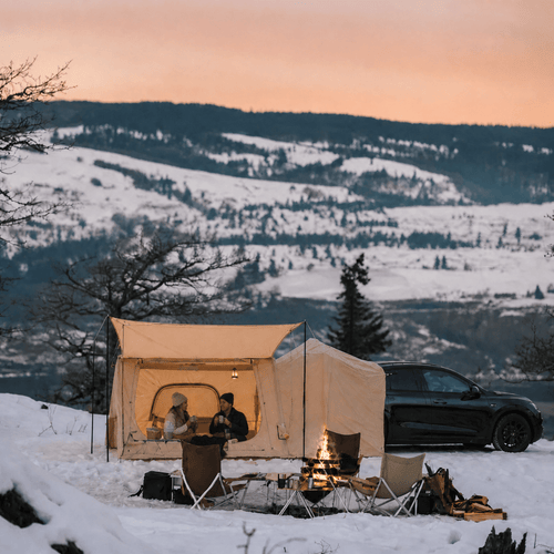 Inflatable Tailgate Tent with Stove Jack - Bestyle Camping Store