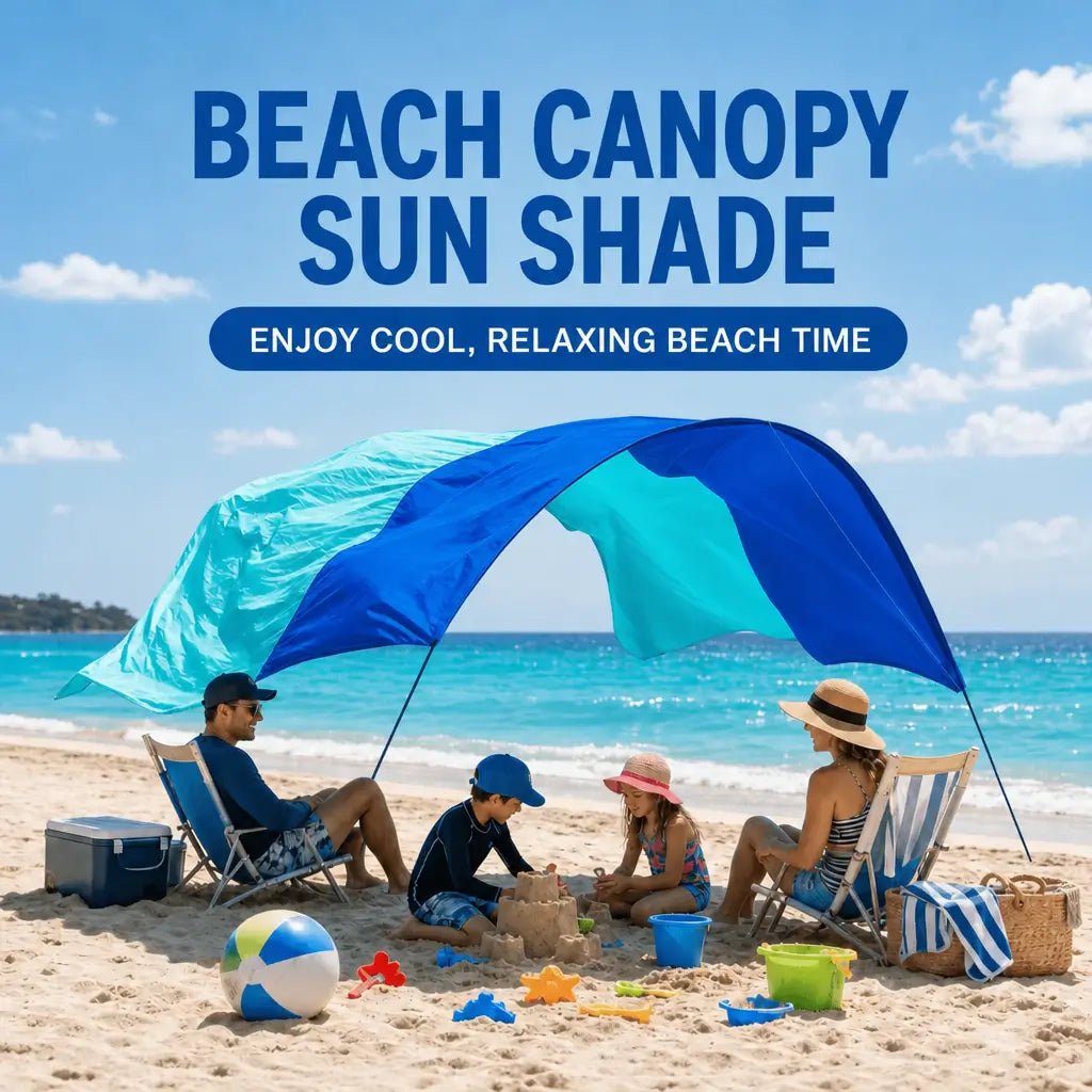 Lightweight Beach Shade up to 6 People - Bestyle Camping Store