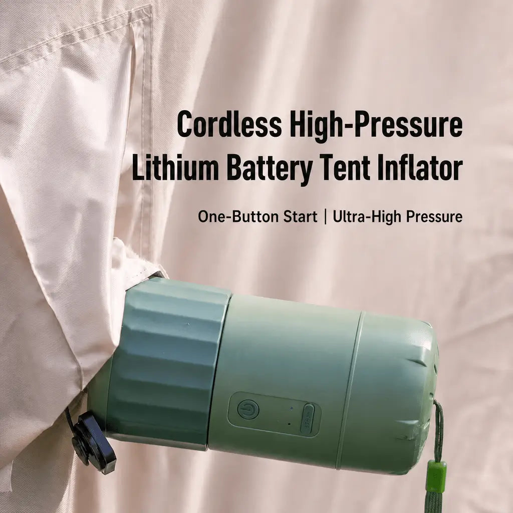 Portable Electric Air Pump for Inflatable Tents & Outdoor Gear – Rechargeable, Easy - to - Use - Bestyle Camping Store