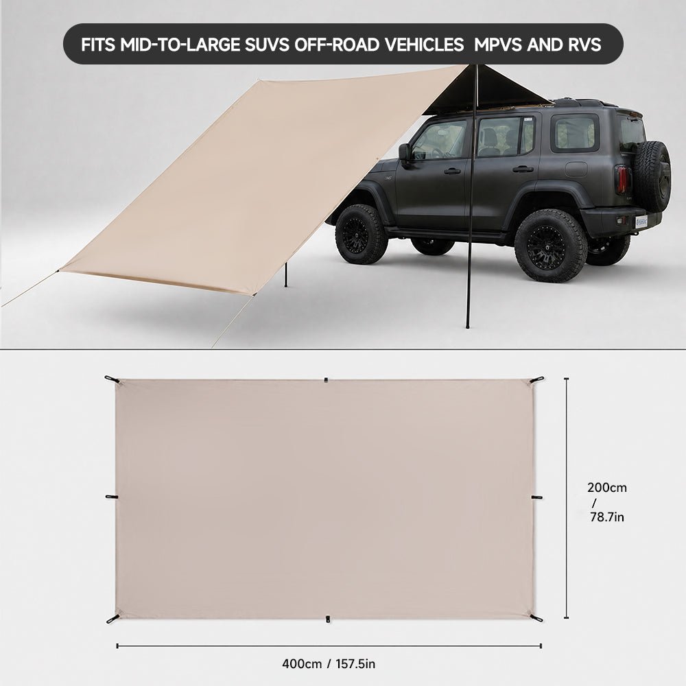Portable SUV Side Awning - Bestyle Camping Store
