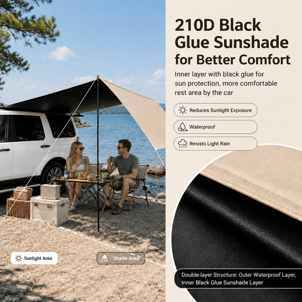 Portable SUV Side Awning - Bestyle Camping Store