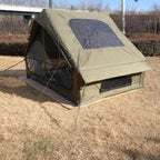6.3㎡ Lightweight Green Tent 2 Doors 1 Skylight