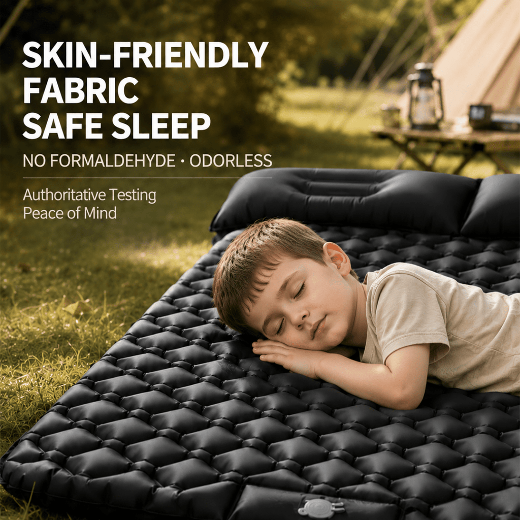 Self Inflating with Pillow Built-in Foot Pump Inflatable Sleeping Mat - Bestyle Camping Store