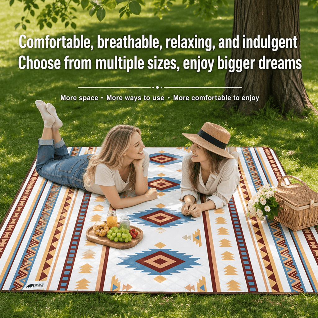 Ultrasonic Thickened Picnic Pad Waterproof Moisture - proof - Bestyle Camping Store