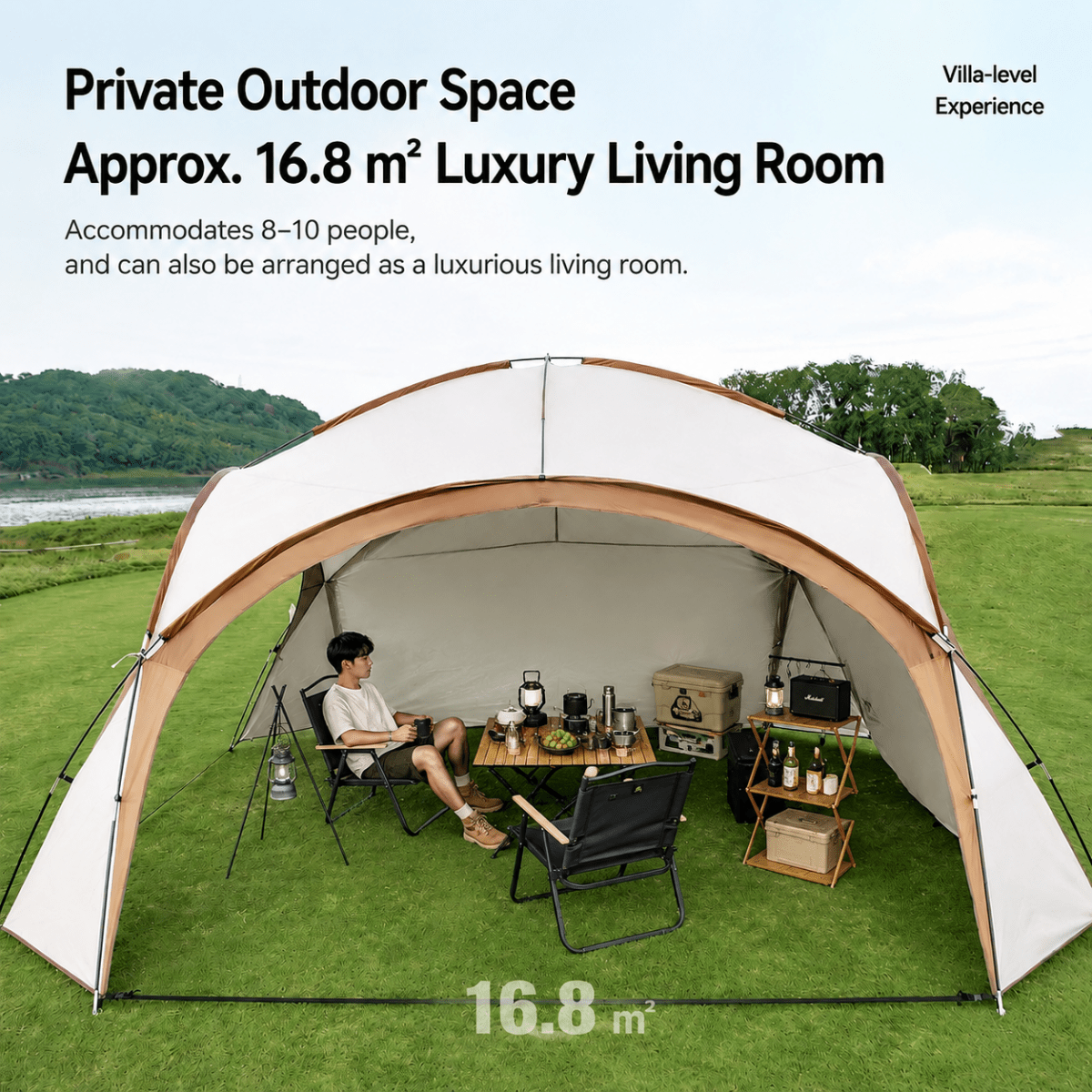 UPF50+ Pop Up Canopy 13 X 13ft - Bestyle Camping Store
