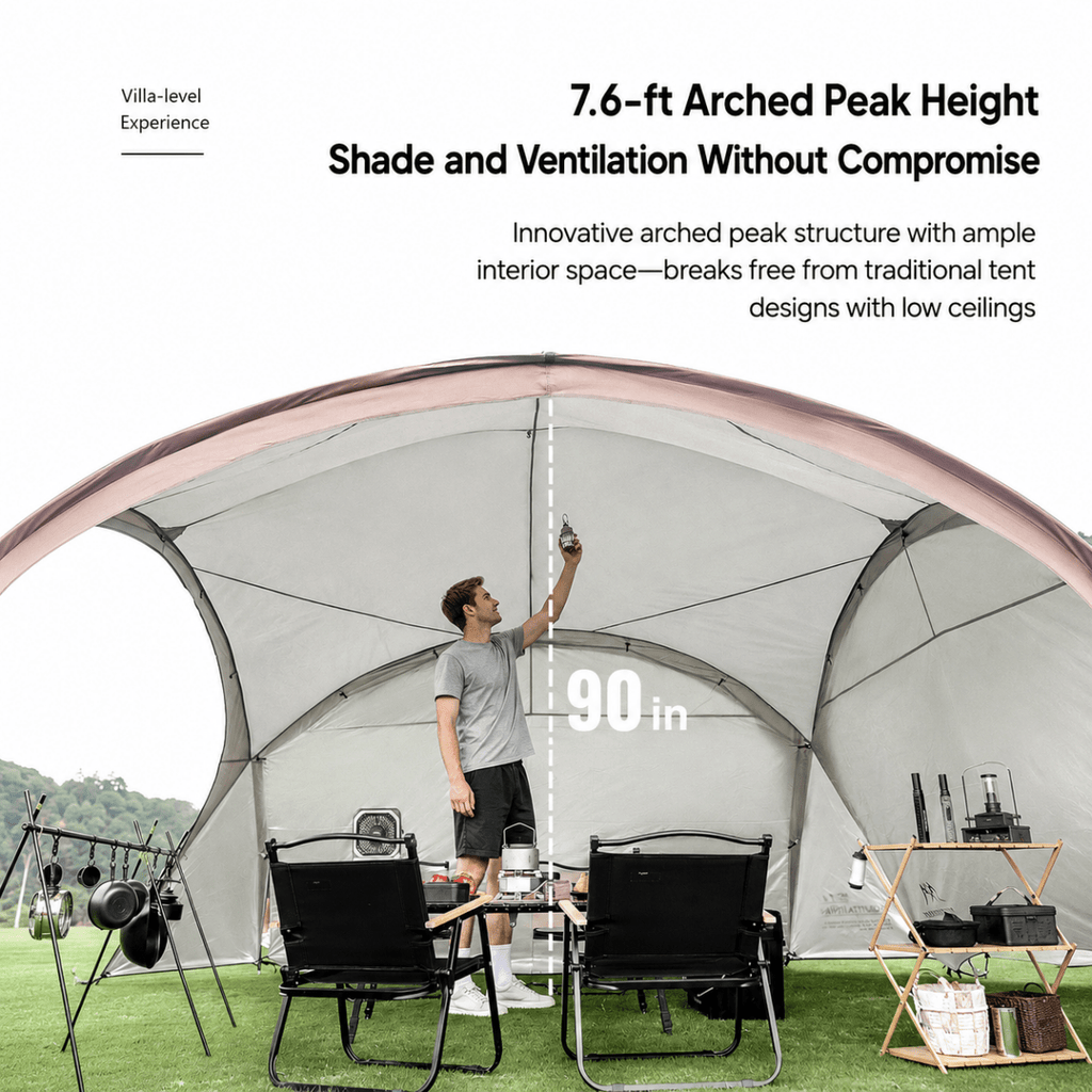UPF50+ Pop Up Canopy 13 X 13ft - Bestyle Camping Store